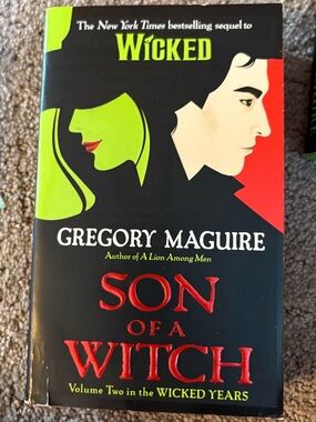 💚 Collector 1st Printing WICKED Son of a Witch - Gregory Maguire Novel Red Edges
